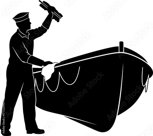 essential upkeep the dedicated seaman ensures every vessel is pristine