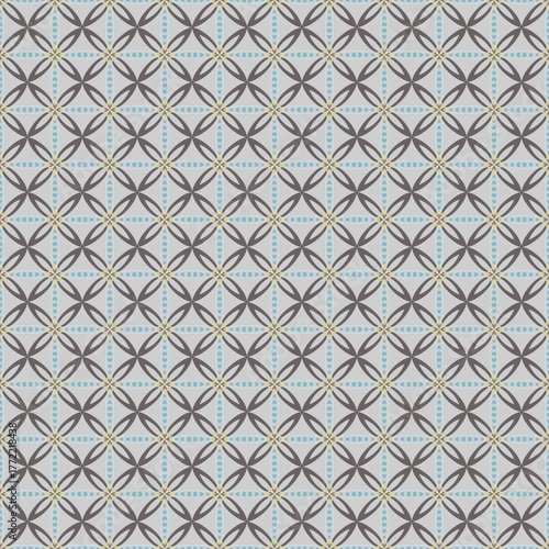 seamless pattern with geometric shapes