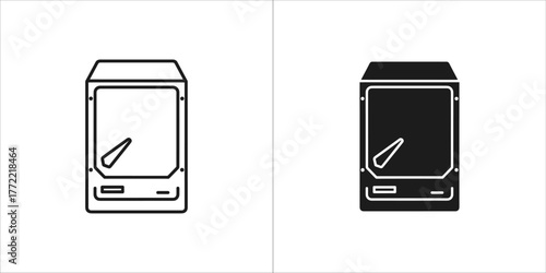 Digital scale with measuring indicator