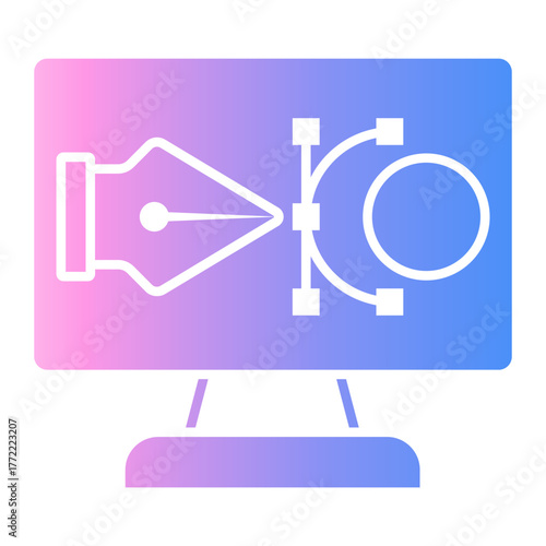 vector Gradient icon