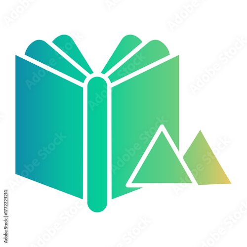 art book Gradient icon