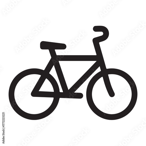 Bike icon vector