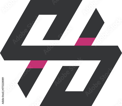 Letter Modern Branding Logo