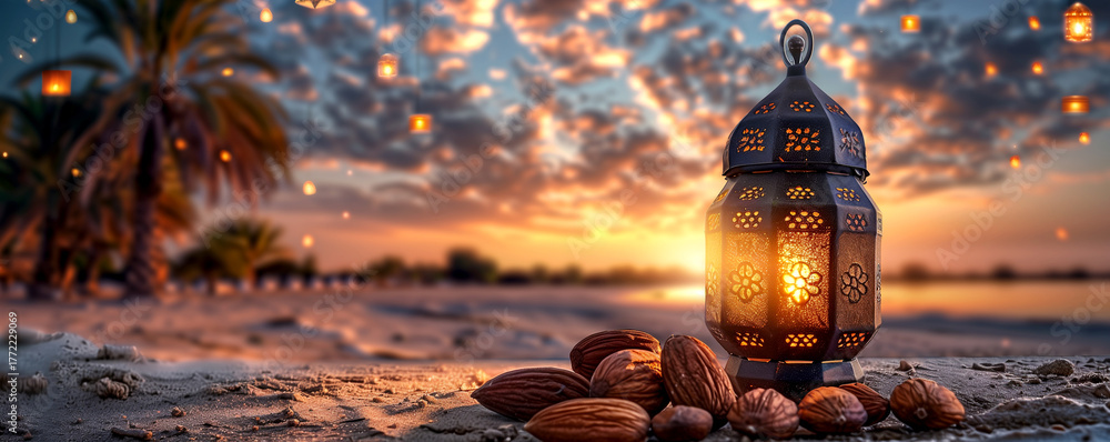 custom made wallpaper toronto digitalA story about the Ramadan holiday. fasting ramadan concept, close up