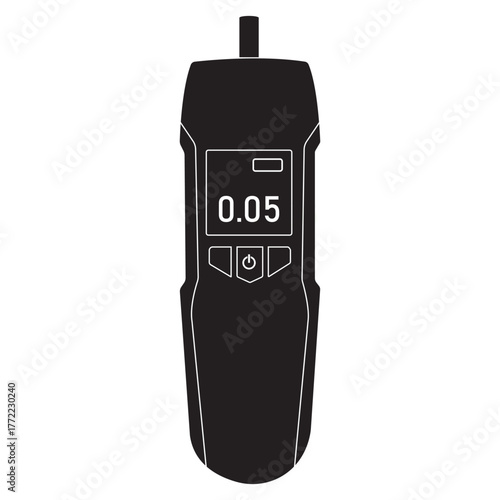 alcohol test kit icon