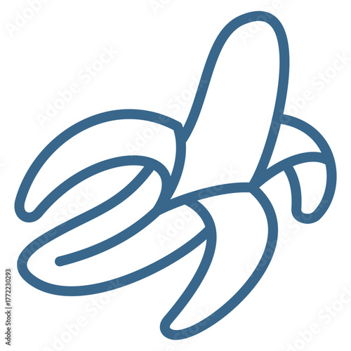 Banana Icon Element For Design