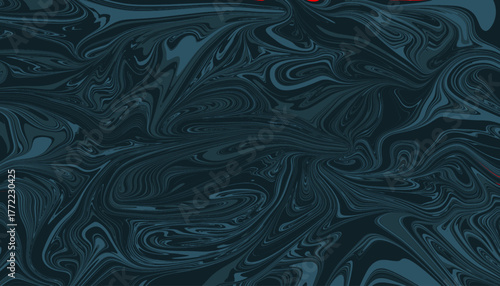 Abstract blue marble swirl background with elegant fluid pattern. Modern flowing texture for creative design and stylish wall art.