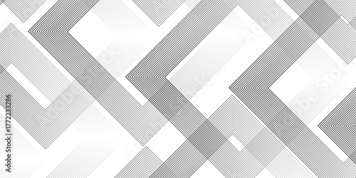 Geometric diagonal oblique vector curve gradient black and white graphic stripe line. Repeated fine diagonal lines Thin slash line stripes diagonal vector elegant background	

