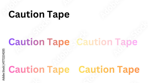 Caution safety barrier warning adhesive hazard construction site protective barricade secure securement tape