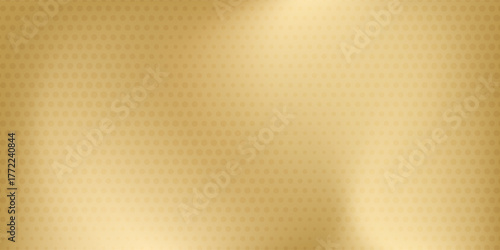 Gold wall texture background with shiny yellow foil effect. Glossy light reflections create a vibrant, luxurious feel, perfect for elegant golden paper or premium wallpaper designs. High quality image