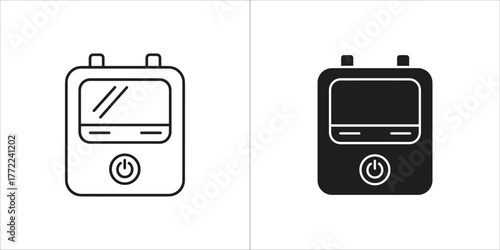 Digital multimeter in vector format for measurement