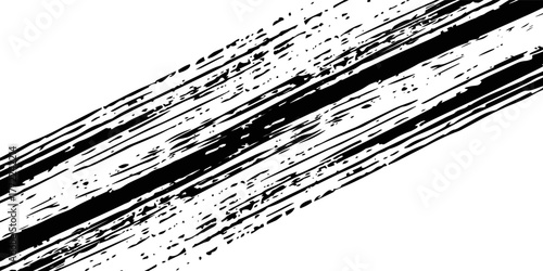 White background with grunge black tire tracks. modern