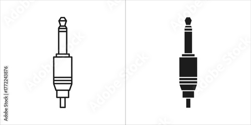 Black outline icon of a multitiered serving stand for dessert or food