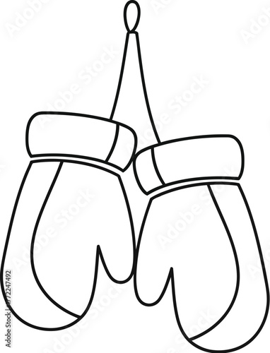 Boxing gloves sport fight training workout exercise fitness punch protection gear