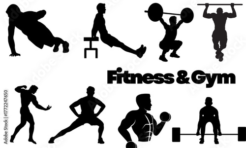 Fitness Gym — Strength Training, Workout Motivation, and Healthy Lifestyle