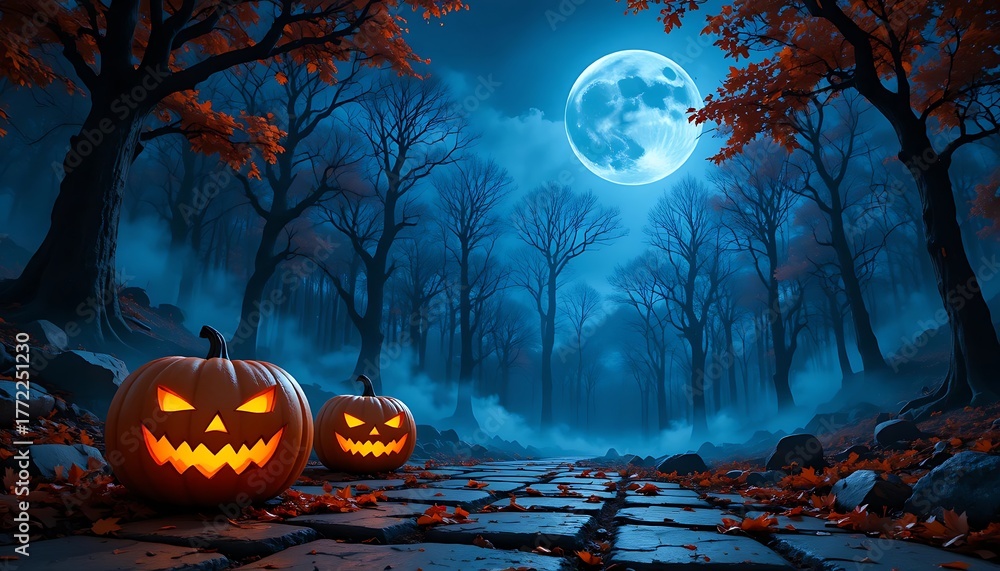 Fototapeta premium Spooky Eve