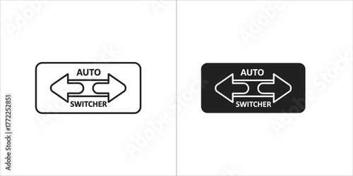 Black and white set auto switcher