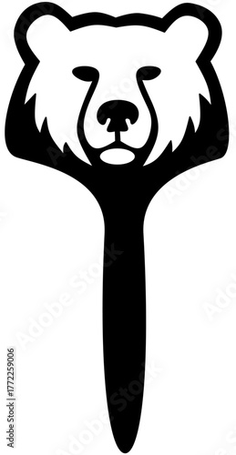 Ice cream scoop bear