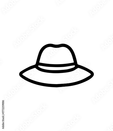 cowboy hat vector illustration