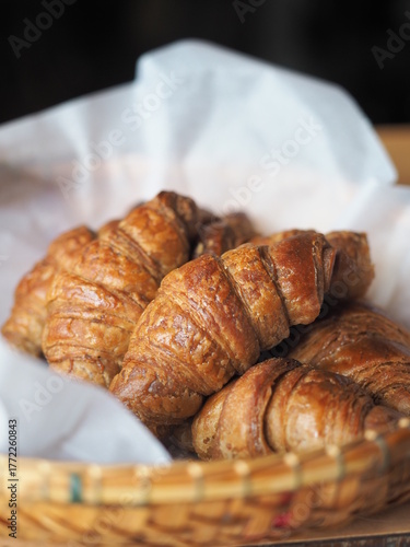 mini coffee croissants
