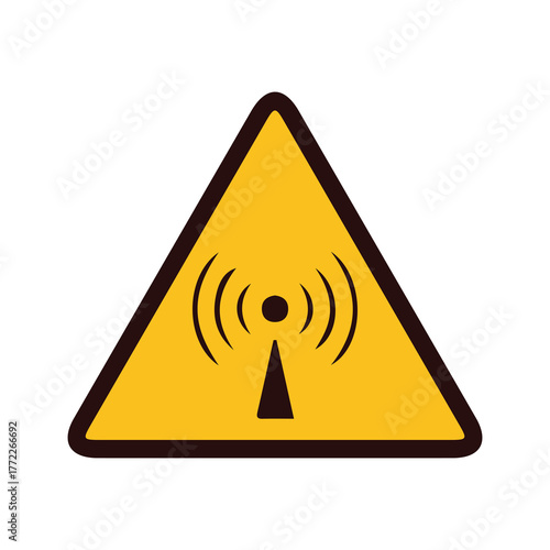 Road Warning Signs Set – Triangle Traffic Symbols and Caution Vector Illustration
