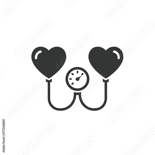 Dual blood pressure cuffs with heart monitor for comprehensive health assessment