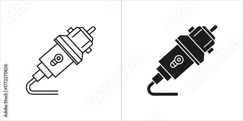 Spark plug icon