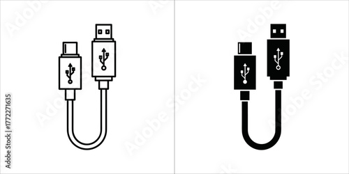 Usb typec to usb typea cable