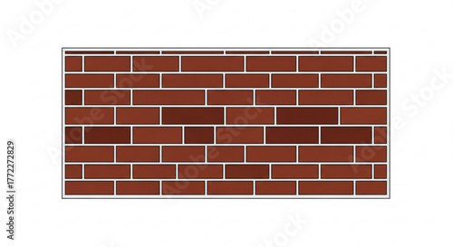 Brick wall texture background seamless pattern red brickwork masonry architecture construction design element