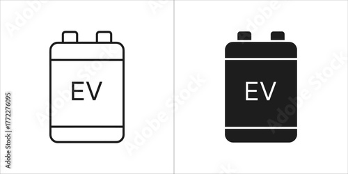 Two electric vehicle batteries, energy storage