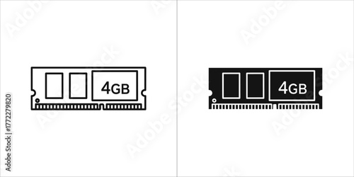 Ram memory module for computer or server