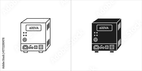 Uninterruptible power supply icon