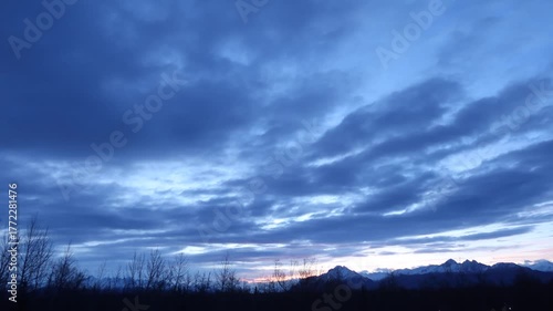 time lapse clouds