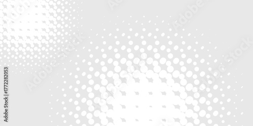 Dot abstract white gray wave light technology texture background. Abstract big data simple