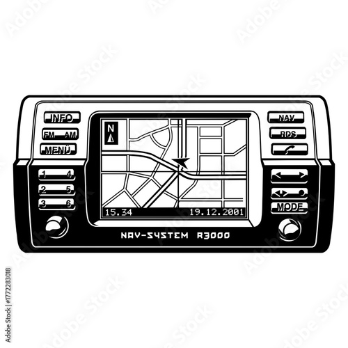 Navigation System Icon