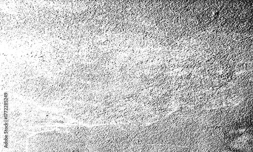 Distressed black and white grunge texture overlay for your design element