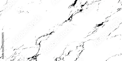 White marble texture with black veins, hi-res stone background for web design, prints, packaging, branding, and surfaces.