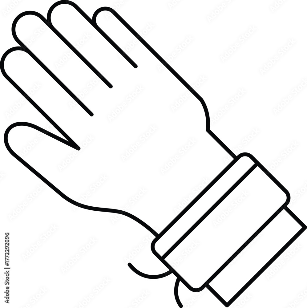 Fototapeta premium hand holding a pencil
