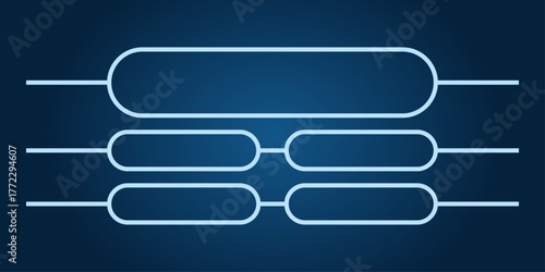 Trivia contest quiz game show interface template with retro background multiple choice menu answer question frame bar ui competition test layout challenge design. Vector illustration