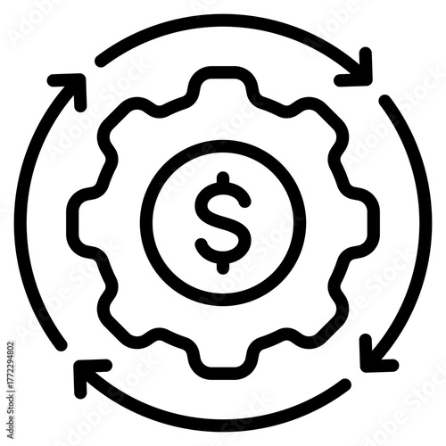 Circular Economy Icon