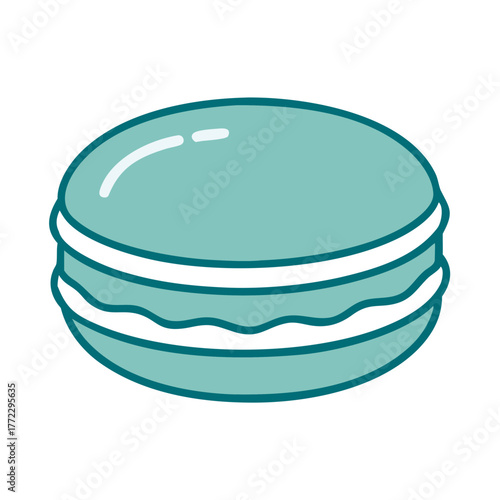 Macaron Icon for Web and Graphic Design