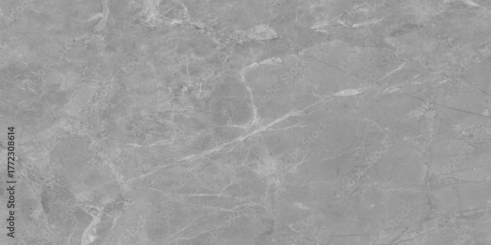 Naklejka premium grey marble texture background with natural stone patterns and smooth polished surface. High quality abstract design featuring luxury veins and unique color tones, perfect for tiles and interiors