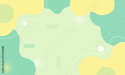 Abstract Pastel Background with Organic Shapes.