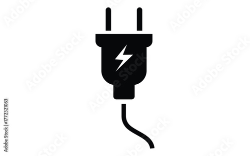 "Electric Plug and Socket Vector Set – Concept of Connection, Disconnection, and 404 Error"Web