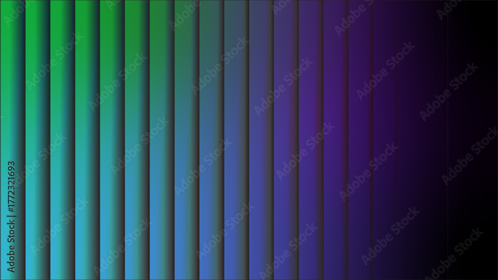 Obraz premium Vibrant purple and peach gradient with shimmering wave pattern. Neon-inspired light distortion on soft-toned glass. The neon-inspired hues highlight