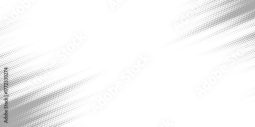 Halftone dots white color pattern gradient grunge texture background. Dot pop art comic sport style vector illustration. modern background