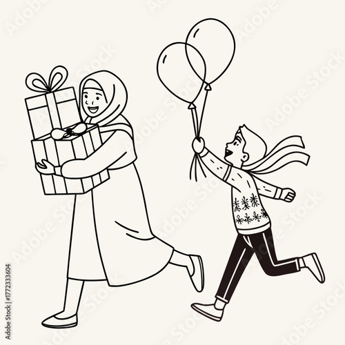 artboard characters couple hugging solo