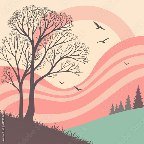 soft pastel blush background with hues of