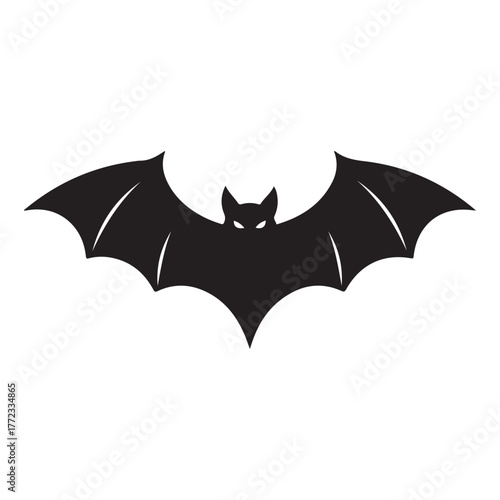 bat icon vector