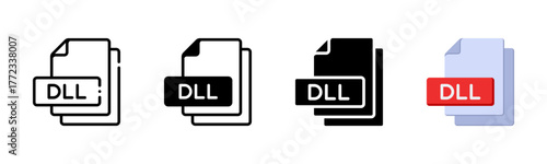 Dll Multi Style Icon Set